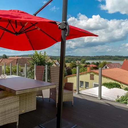 Appartement Gutshof-penthouse-wohnung- Seeblick