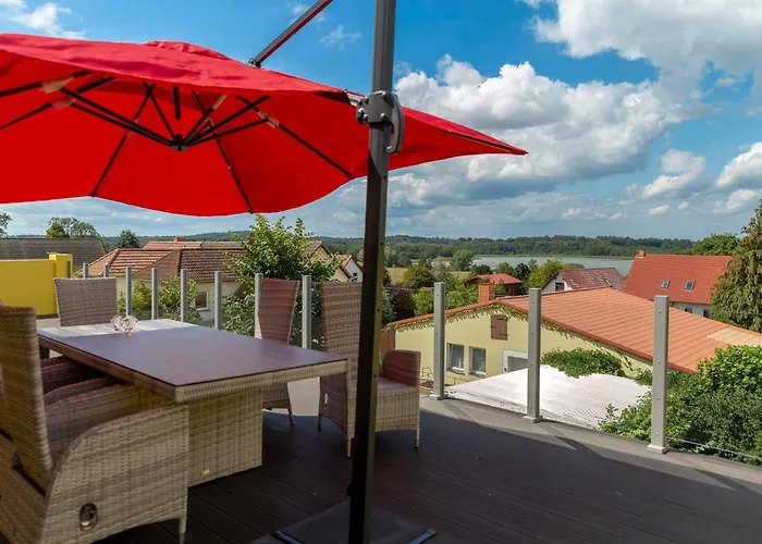 Apartment Gutshof-penthouse-wohnung- Seeblick